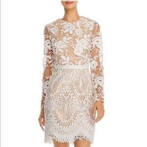 ML Monique Lhuillier - Calypso Floral Lace Dress